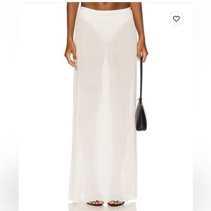 Lioness Ford Ivory Maxi Skirt